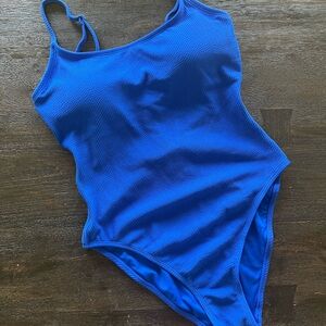 Andie Blue Ripple One Piece Swimsuit